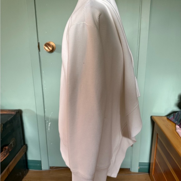 White Draped Cardigan - Picture 5 of 6